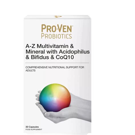 ProVen Probiotics A Z Multivitamin Mineral With Acidophilus Bifidus