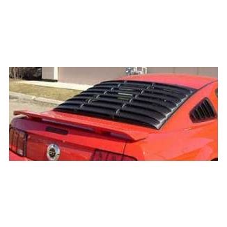 Mustang Rear Window Louver Textured Astra Hammond 05 09