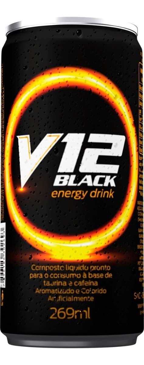 Energ Tico V Original Lata De Ml Black Energy Drink Mercadolivre