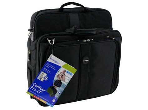 Kensington Black Contour Pro 17 Notebook Carrying Case Model 62340