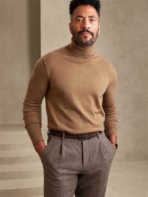 Moda Merino Turtleneck Sweater Banana Republic Turtle Neck