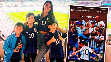 Antonella Roccuzzo Dedica Mensaje A Messi Tras Triunfo