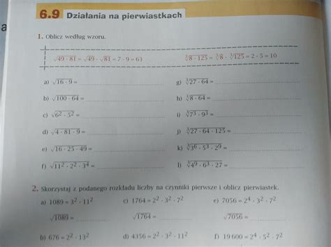 Potrzebuję pomocy w zadaniu 1 ze strony 106 matematyka z plusem klasa 7