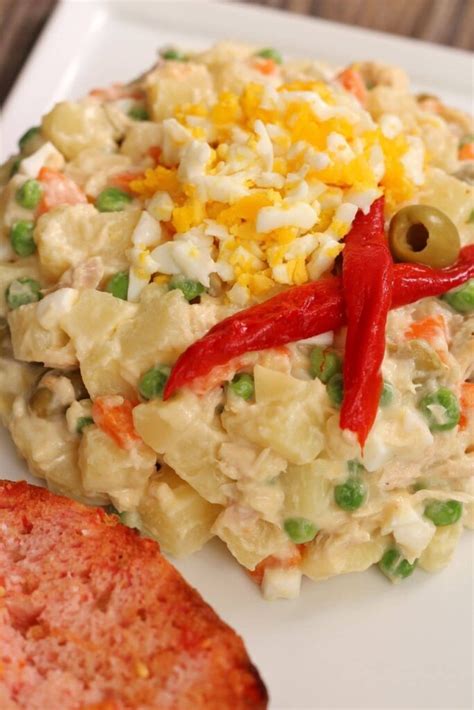 Ensaladilla Rusa Spanish Potato Salad Mission Food Adventure