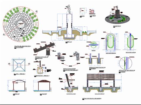 Equipamento Urbano Em Autocad Baixar Cad Kb Bibliocad