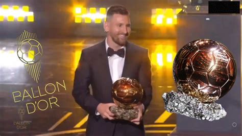 ליאו מסי זכה בכדור הזהב בפעם השמינית שלו Lionel Messi Wins 2023 Ballon