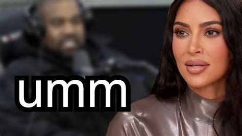 Kanye West Sends A Message To Kim Kardashian Umm Youtube