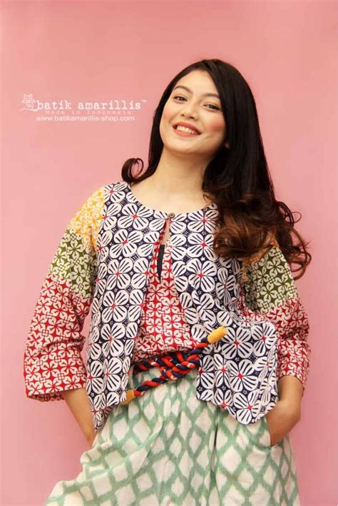 Batik Amarillis S Hippie Top PO Batik Amarillis