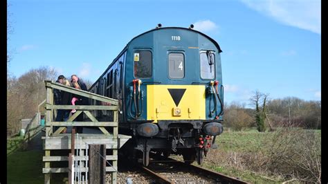 Class 205 Thumper In Action At The Lavender Line March 2020 Youtube