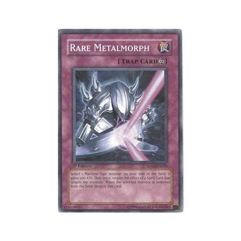 Yu Gi Oh Card Sd10 En035 Rare Metalmorph Common Chaos Cards