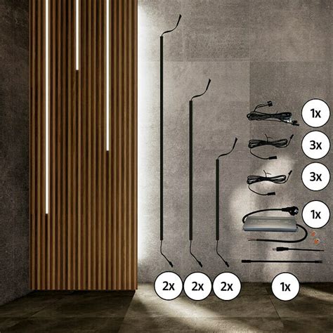 Direct Signs Starter Set Led Lichtleisten F R Akustikpaneele Warmwei