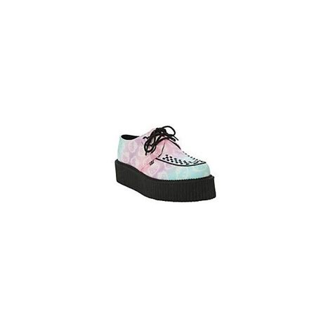 Hello Kitty Tuk Cotton Candy Mondo Creepers Hot Topic Hello Kitty Shoes Creepers Shoes