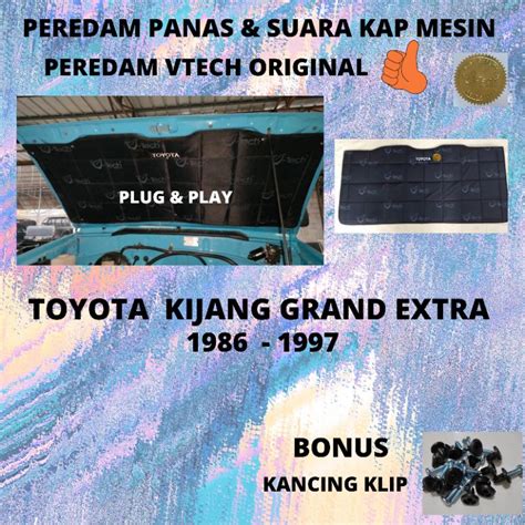 Jual Best Exclusive Vtech ORI Peredam Panas Dan Suara Kap Mesin