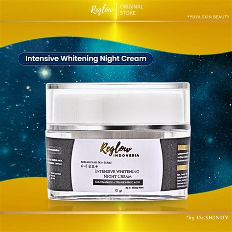 Jual Reglow Intensive Whitening Night Cream Krim Malam By Shindy Putri