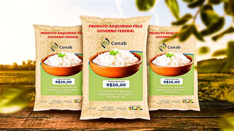 Governo divulga rótulo do arroz importado pacote de 5 kg será vendido