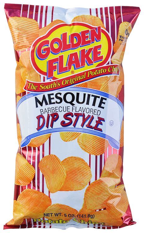 Golden Flake® Mesquite Barbeque Flavored Dip Style Potato Chips Reviews