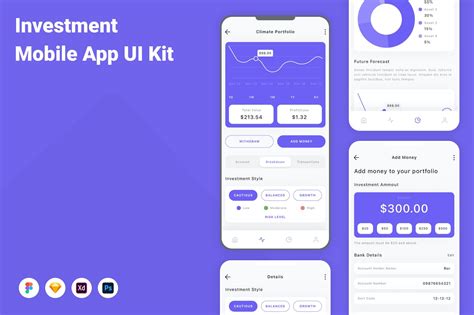 App Ui Kit Fig Psd Sketch Xd