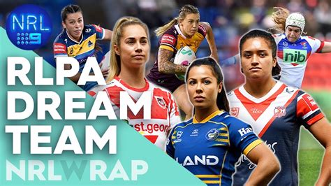 Ruan Sims And Allana Ferguson Reveal The Nrlw Rlpa Dream Team Nrl On Nine Youtube