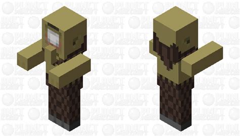 Halloween Zombie Nitwit (Fixed) Minecraft Mob Skin