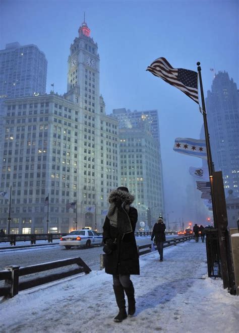 Chicago Snow Chicago Pictures Chicago Photos