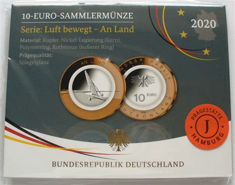 Brd Euro J K N Mit Farblosen Polymerring Originalverpackung