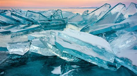 Lake Baikal Ice