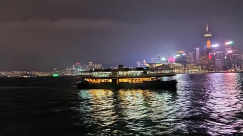 Crossing the Victoria Harbour at night : r/HongKong