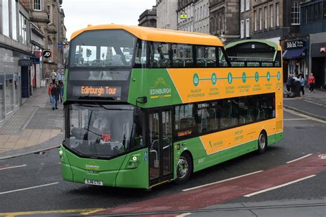 Lb Princes Street Edinburgh Lothian Buses Volvo B T Flickr