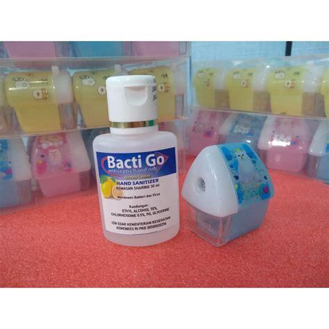 Jual Bacti Go Hand Sanitizer Kemasan Sharing 30 Ml Free Rautan Shopee