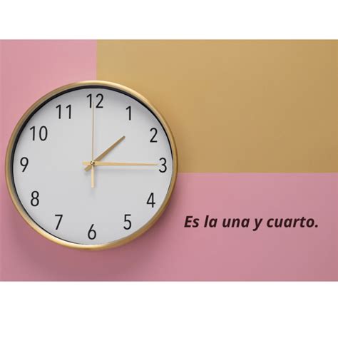 Decir La Hora En Español ⏱ [ Ejercicios Interactivos]