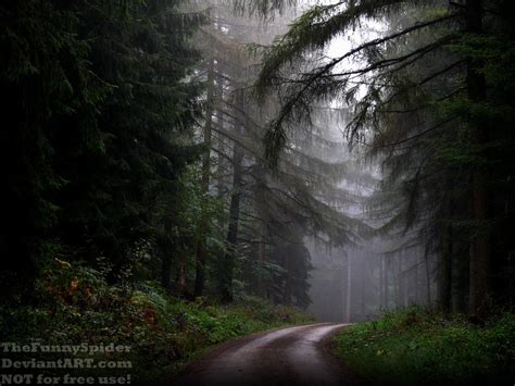 Eerie Forest by TheFunnySpider on DeviantArt