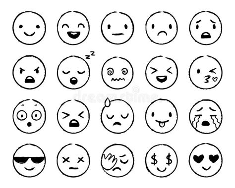 Smile Emoji Drawing Images The whole message is translated to an image ...