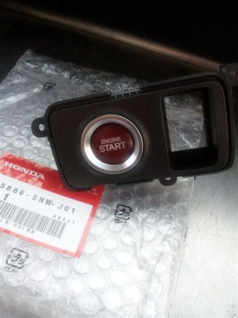 HONDA Genuine OEM CIVIC 07 10 TYPE R FD2 PUSH START BUTTON Ignition