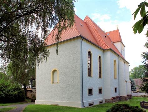 Ev Pfarrkirche Lüptitz bei Leipzig Kirchen Landkreis Leipzig Sachsen