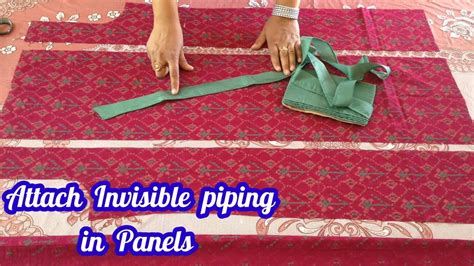 How To Attach Invisible Piping In Panels Very Easy Steps For