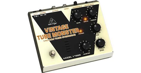 Behringer VT999 Vintage Tube Monster Overdrive Pedal Price