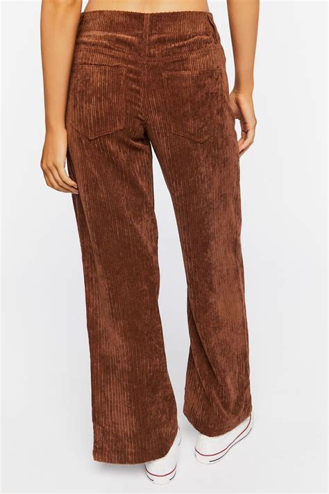 Corduroy Wide Leg Pants