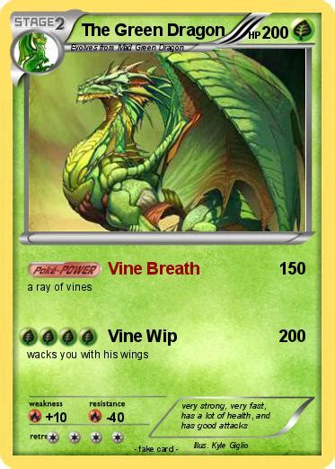 Pokémon The Green Dragon 2 2 - Vine Breath - My Pokemon Card