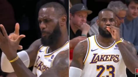 Nba 【影片】詹姆斯快攻拉桿上籃被犯規，隨後對自己左手一頓「施法」 黑特籃球 Nba新聞影音圖片分享社區