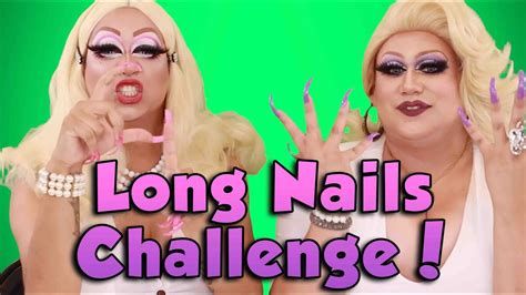 Long Nails Challenge Youtube