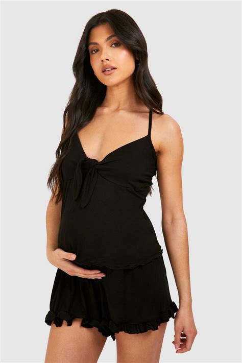 Maternity Pyjamas Maternity Nightwear Boohoo Uk