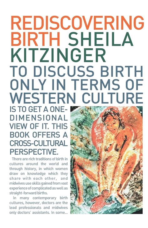 Rediscovering Birth Amazon Co Uk Sheila Kitzinger Books