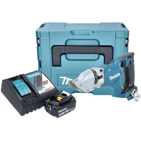 Makita DJS 200 RF1J 18 V 2 0 Mm Cesoie A Batteria Brushless 1x