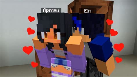 😍 Ein And Aphmau Ein Kiss Aphmau In Minecraft Youtube