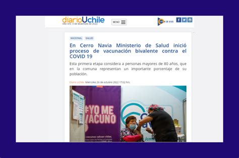 Diario Uchile En Cerro Navia Ministerio de Salud inició proceso de