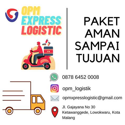 Paket Aman Sampai Tujuan 62 0008 OPM Express Logistic