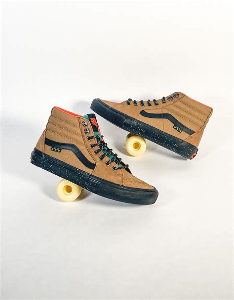 Vans Skate Sk8 Hi Outdoor Brownblack Kingswell