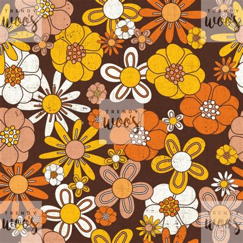 70s Patterns Fabric