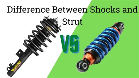 What Is Difference Between Shock And Strut