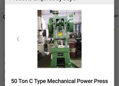 High Performance C Type Mechanical Power Press For Industrial At Best